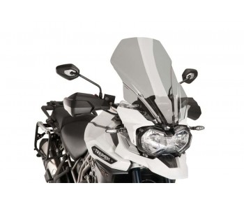 TOURING SCREEN FOR TRIUMPH TIGER EXPLORER XC/ XCA/ XCX/ XR/ XRT/ XRX 2016-2017 - SMOKE